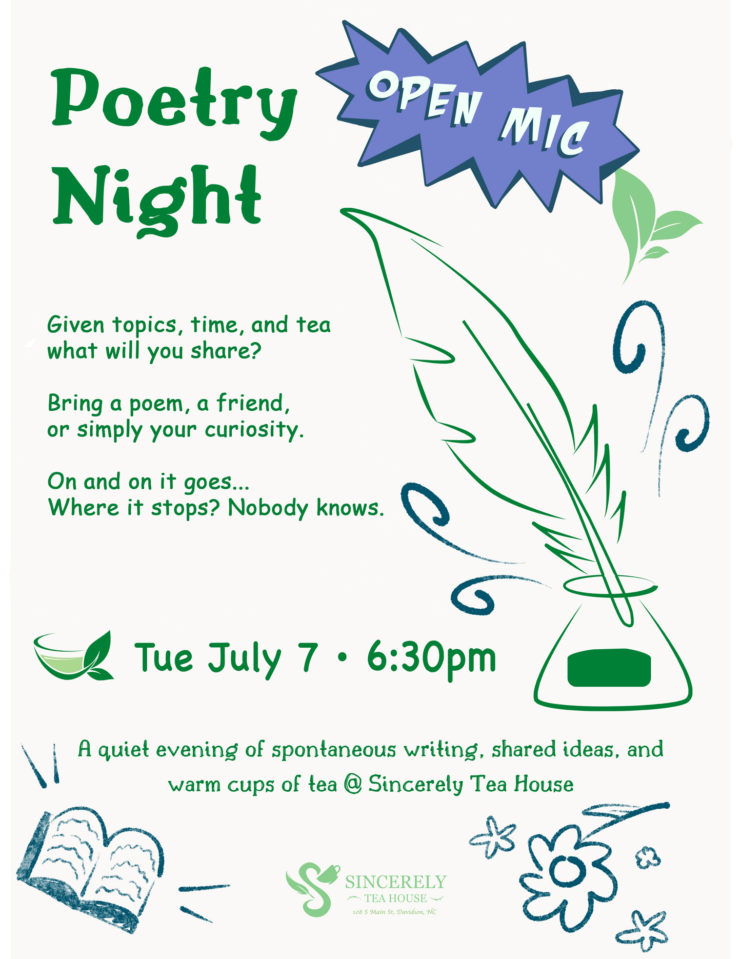 Poetry Open Mic Night