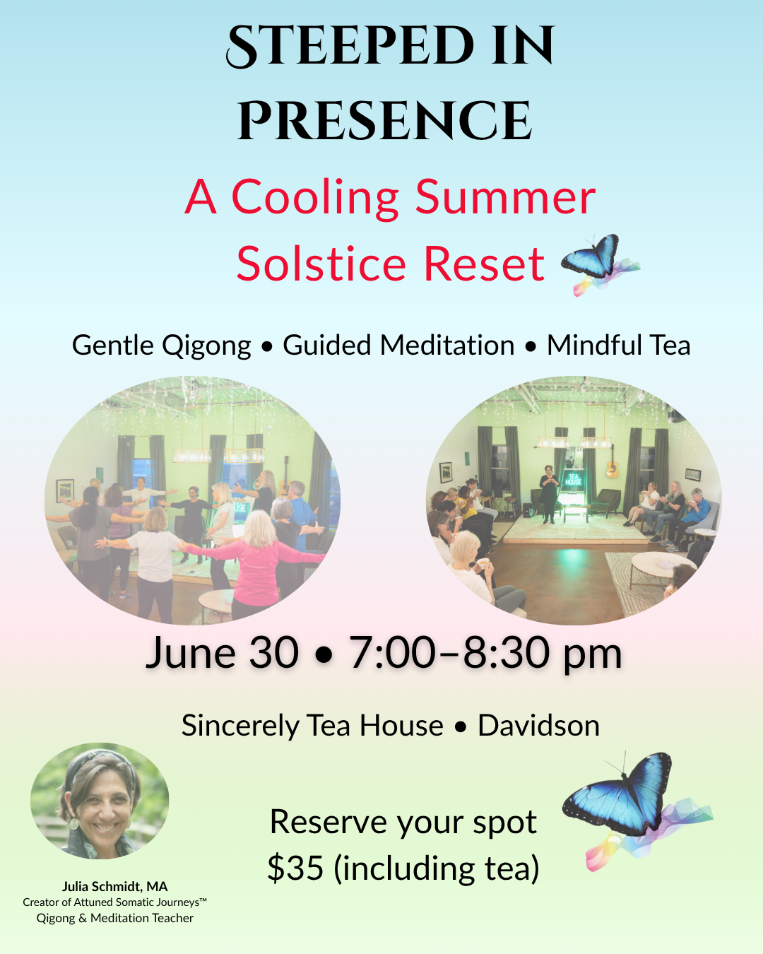 Steeped in Presence with Julia Schmidt