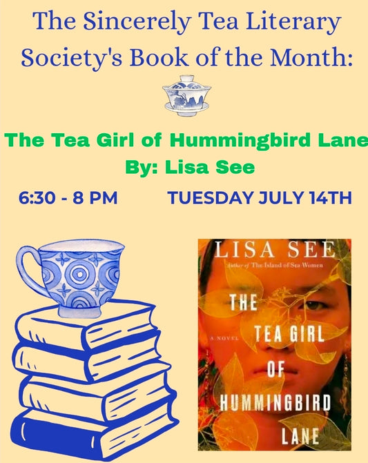 Sincerely Tea Literary Society - July 14th