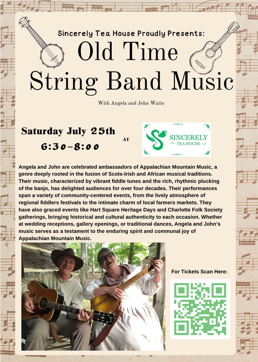 Old Time  String Band Music - July 25th