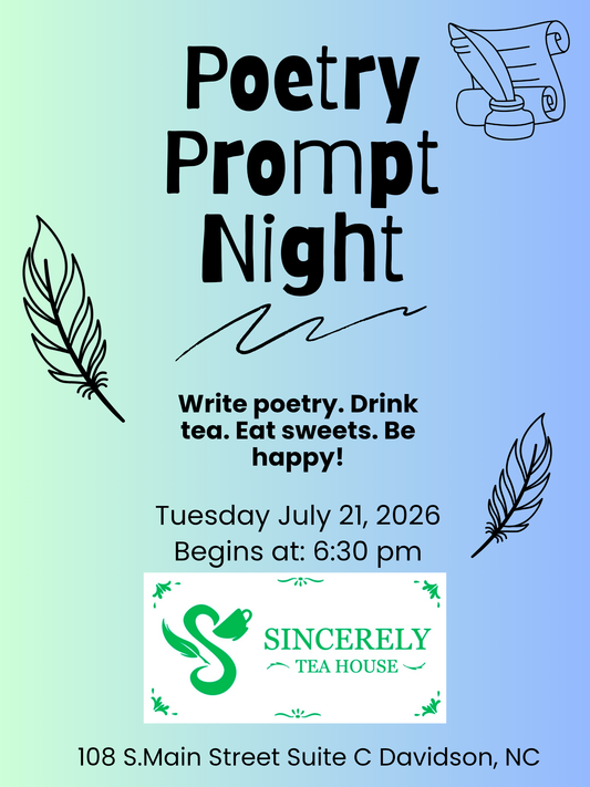 Poetry Prompt Night! - July 21