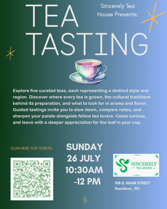Tea Tasting Event - Jul 26